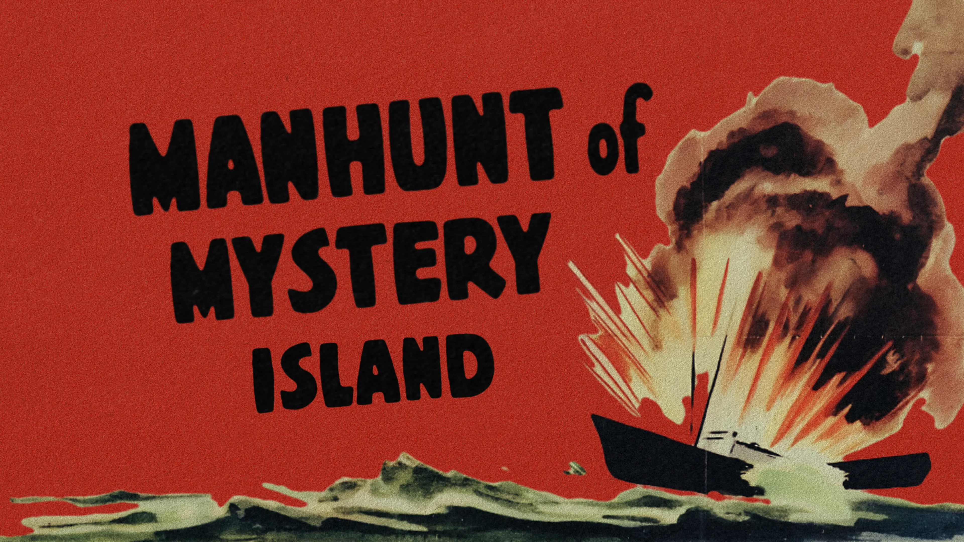Manhunt of Mystery Island poster